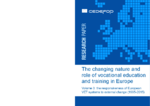 The changing nature and role of vocational education and training in Europe - Volume 3