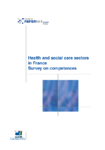 Health and social care sectors in France : survey on competences