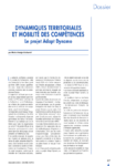 Dynamiques territoriales et mobilité des compétences : le projet Adapt Dynamo