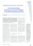 Les associations, vecteurs de développement et de professionnalisation