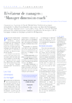 Révélateur de managers : "Manager dimension coach"