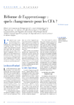 Réforme de l'apprentissage