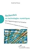 Recherches en technologies numériques pour l’apprentissage et la formation