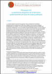 Le paritarisme de gestion de la formation professionnelle pris dans les enjeux politiques