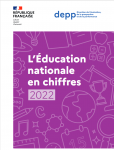 L'Education nationale en chiffres - édition 2022