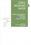 Working paper, n°10 - novembre 2021 - Transition écologique et compétences