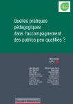 Contextes, méthodes et finalités de la pédagogie des adultes peu qualifiés