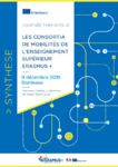 Les consortia de mobilités de l'enseignement supérieur Erasmus +