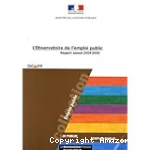 L'observatoire de l'emploi public. Rapport annuel 2004-2005