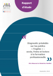 Diagnostic préalable sur les publics « fragiles » : accès, freins et leviers à la formation professionnelle - Rapport d’étude