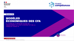 Apprentissage : entre coûts-contrats et covid-19, de nouveaux modèles économiques émergent ; synthèse de l’enquête sur les modèles économiques des CFA