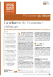 Liaisons sociales quotidien, dossier juridique n°209 - 18 novembre 2019 - La réforme de l’assurance chômage