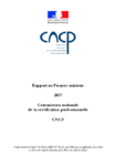 CNCP - Rapport au Premier ministre 2017