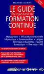 Le guide des organismes de formation continue