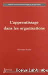 L'apprentissage dans les organisations