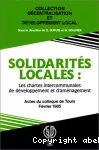 Solidarités locales