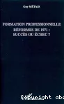 Formation professionnelle