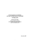 Etude relative au potentiel de taxe d'apprentissage par région - Données 2004