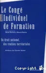 Le congé individuel de formation