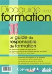 Dicoguide de la formation 2013