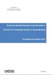 Etude des besoins en main-d'oeuvre dans le secteur de l'économie sociale et solidaire (ESS)