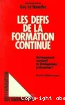 Défis de la formation continue (Les)