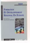 Formation et développement régional en Europe