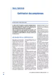 Travail temporaire : certification des compétences