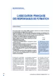 Des propositions : l'Association française des responsables de formation