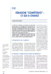 IFCAM, démarche "compétence"