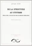 De la structure au système