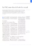 La VAE entre dans le Code du travail