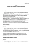 Avenant du 8 juillet 1993 relatif à la formation professionnelle et lettre d'annulation du 1er octobre 1993 d'une demande d'extension d'un accord collectif et nouveau dépôt