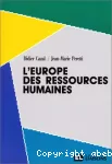 Europe des ressources humaines (L')