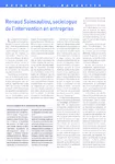 Renaud Sainsaulieu, sociologue de l'intervention en entreprise