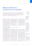 Education et formation