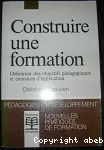 Construire une formation