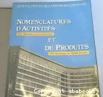 Nomenclatures d'activités (NAF) et de produits (CPF)