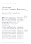 Une typologie des outils d'évaluation des personnes