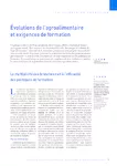 Evolutions de l'agroalimentaire et exigences de formation