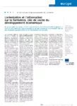 L'orientation et l'information sur la formation, clés de voûte du développement économique