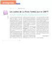 Les cadres de La Poste formés par le CNFPT