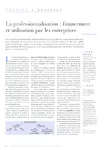 La professionnalisation