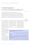 Comment optimiser le contrat de professionnalisation ?