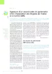 Signature d'un accord-cadre de partenariat entre l'Association des Régions de France et le Centre Inffo