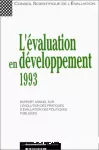 Evaluation en développement 1993 (L')