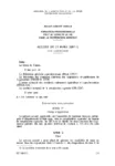 Accord du 25 mars 2005 relatif à la formation professionnelle tout au long de la vie