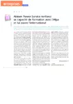 Alstom Power Service renforce sa capacité de formation avec l'Afpa et lui ouvre l'international