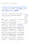 Autoformation et professionnalisation