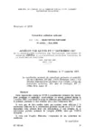 Adhésion par lettre du 27 septembre 2005 de la coordination nationale des travailleurs portuaires et assimilés (CNTPA) à la convention collective nationale de la manutention portuaire